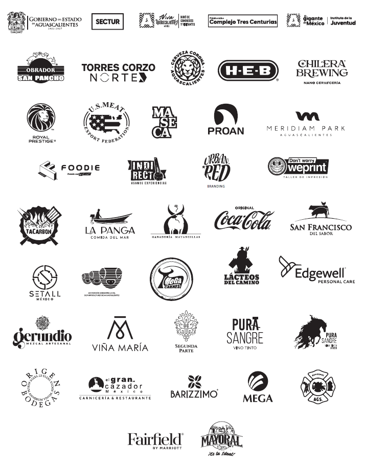 Logotipos de patrocinadores Festival Fogoneros